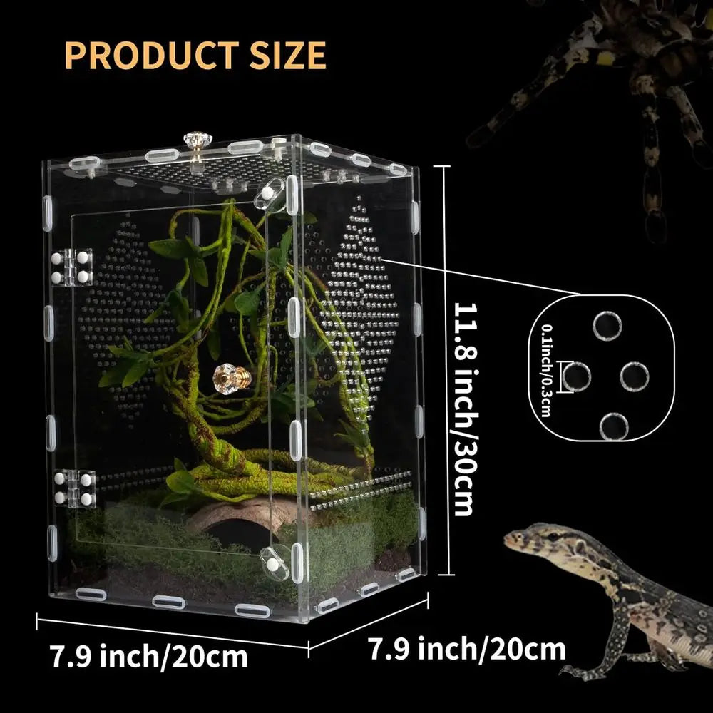 Acrylic Reptile Terrarium