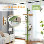 Cat Tree 5-Tier Floor to Ceiling