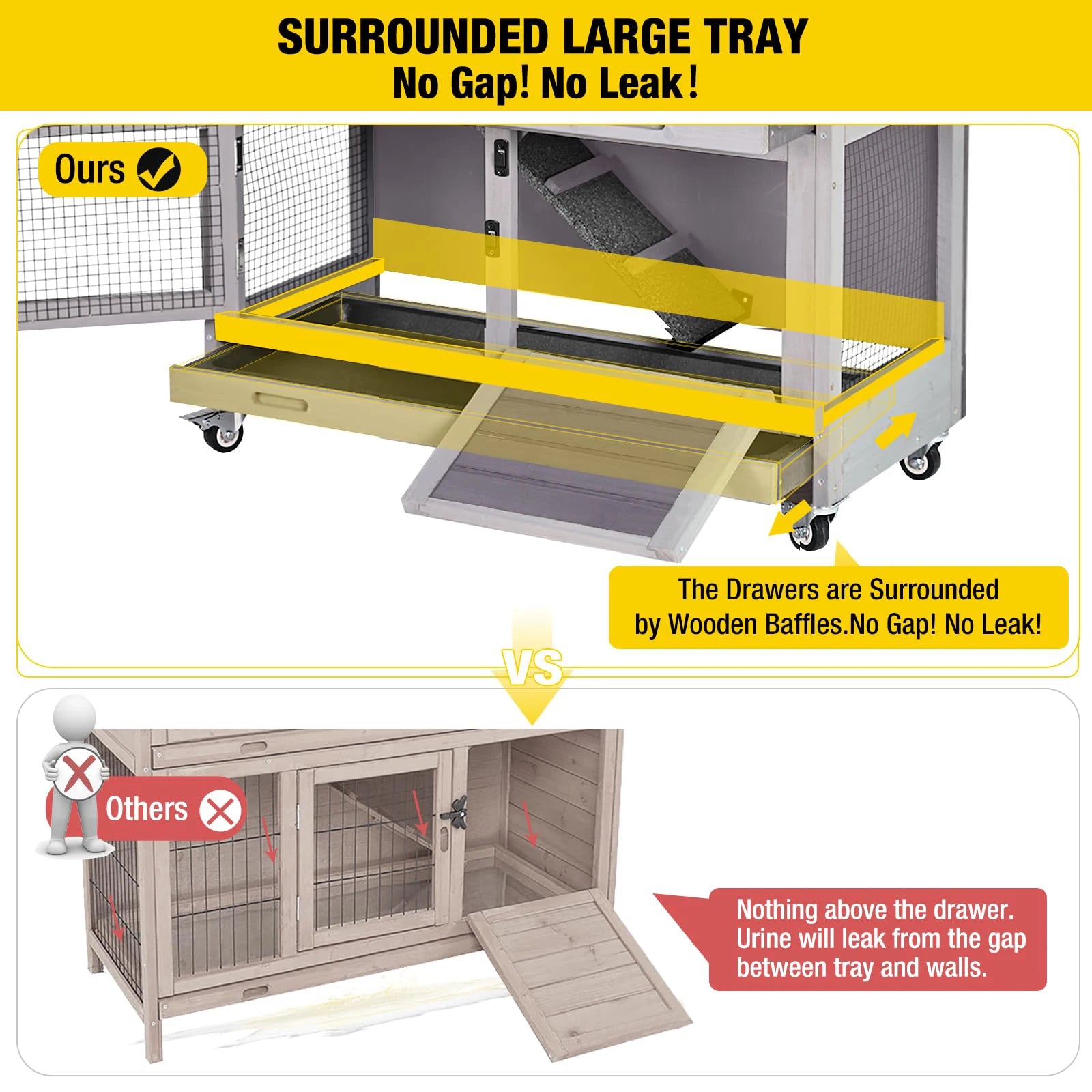 Outdoor/Indoor Bunny Hutch