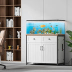 White Heavy-Duty Stand/40-50 Gallons