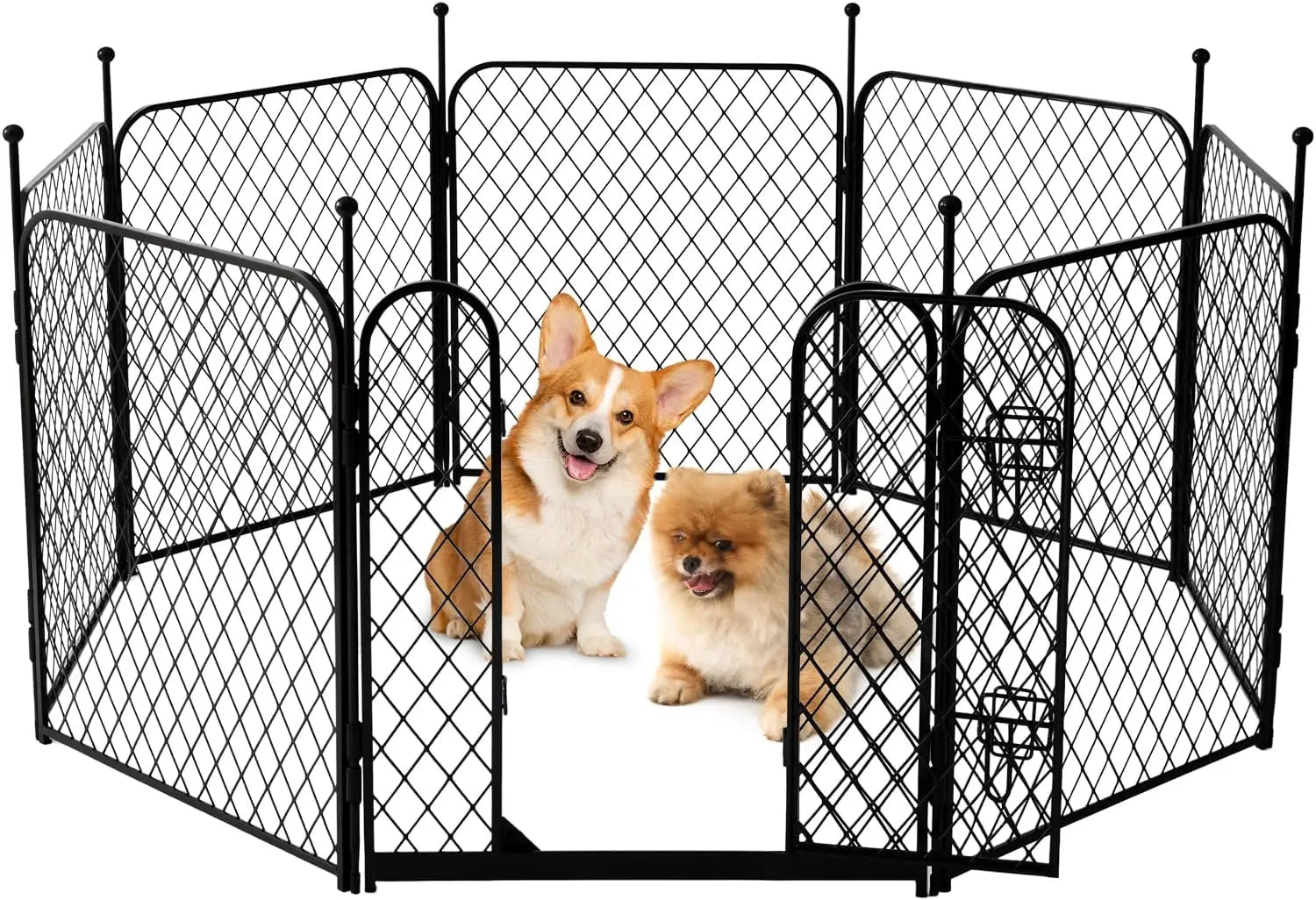 Diamond Mesh Dog Playpen