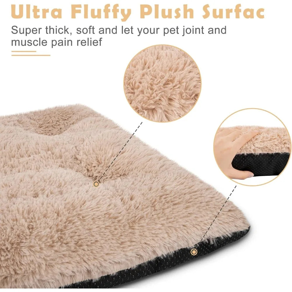 large dog bed crate pad