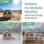 Large Rabbit Hutch/Chicken Coop