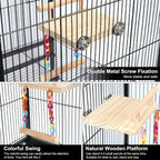 Wooden Bird Play Gym Stand