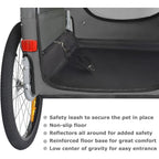 XL Pet Bike Trailer for Large Dog