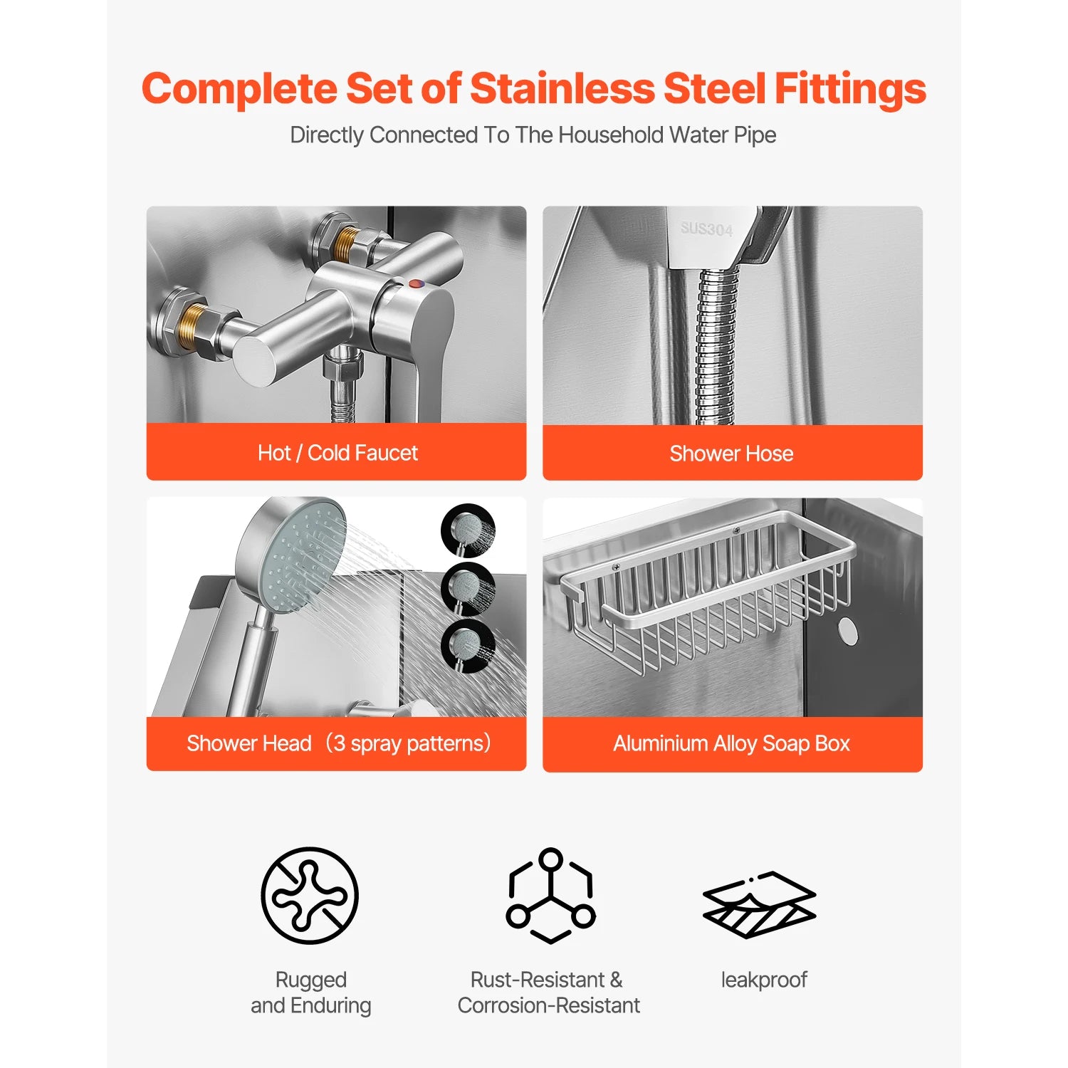 Stainless Steel Washing Station