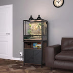 Reptile Tank Stand with Storage