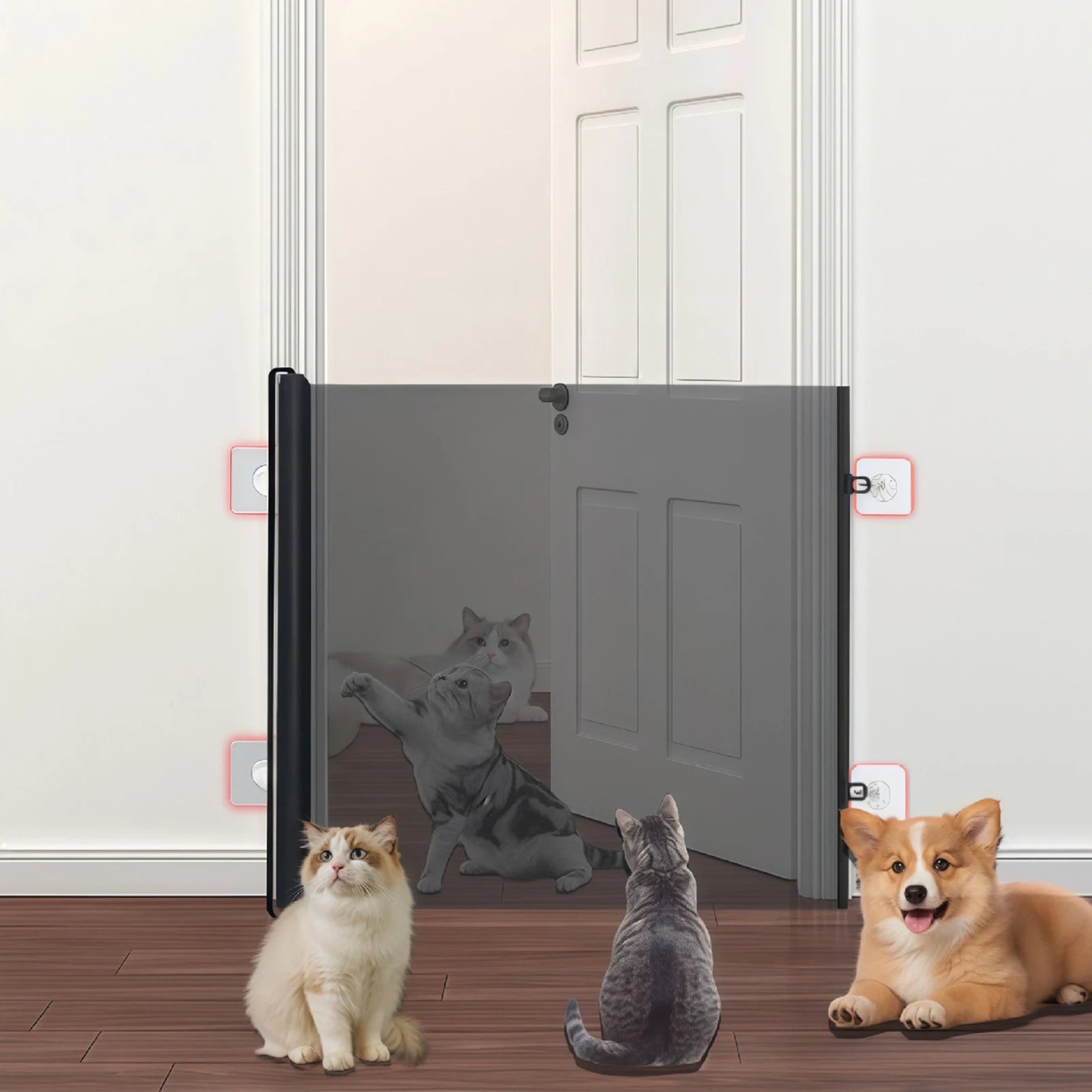 Extendable Pet Gate Barrier