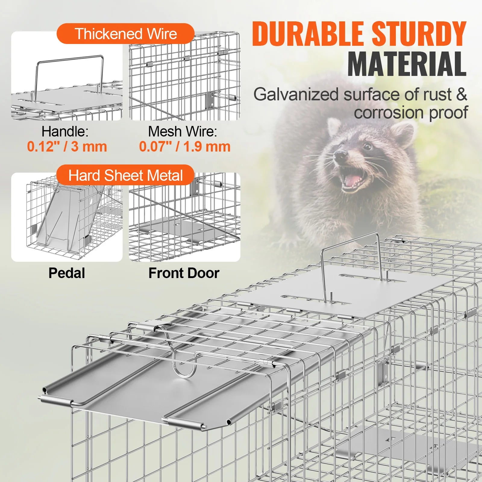 Live Animal Cage Trap Humane