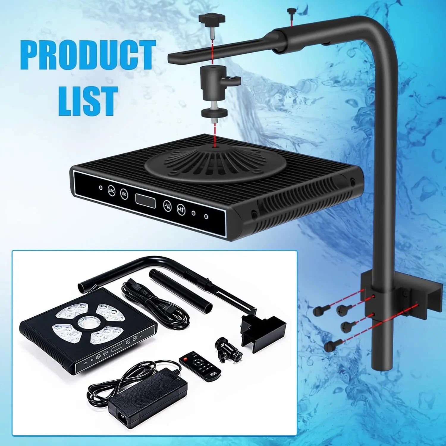 Aquarium Lights-100 watt 5 Channels