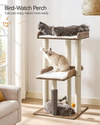 Modern Cat Tree for Large Indoor Cats