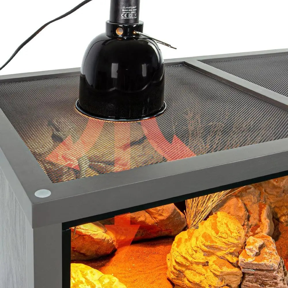 Insulated Wooden Reptile Enclosure