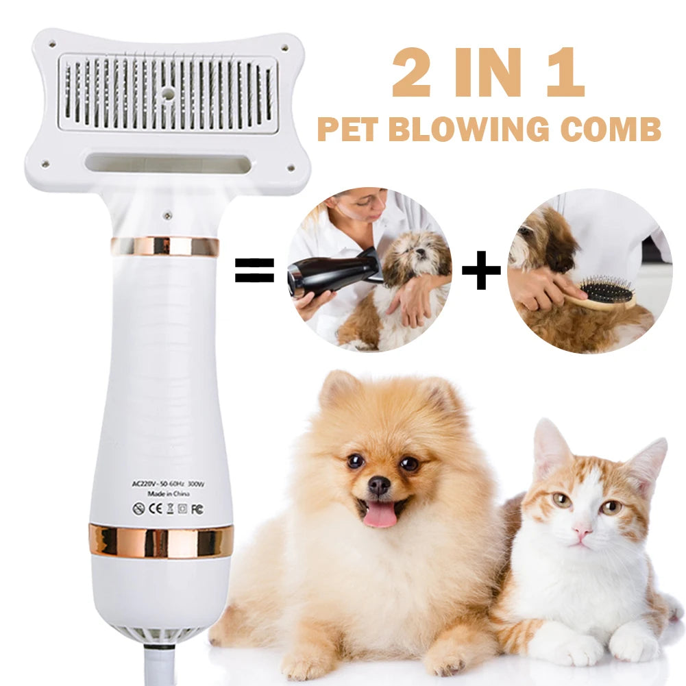 Dog Hair Dryer Comb
