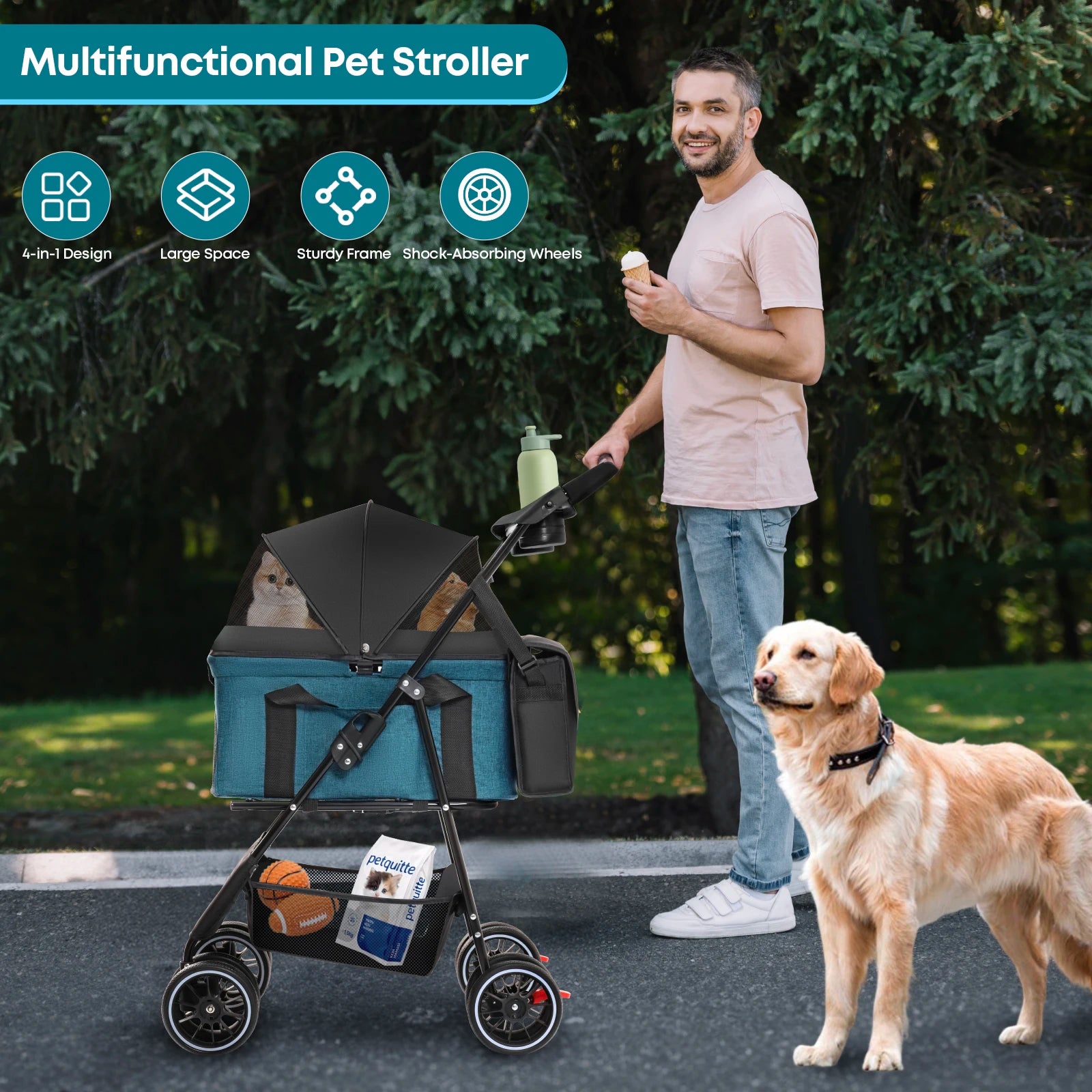 Stroller For Dogs Cats