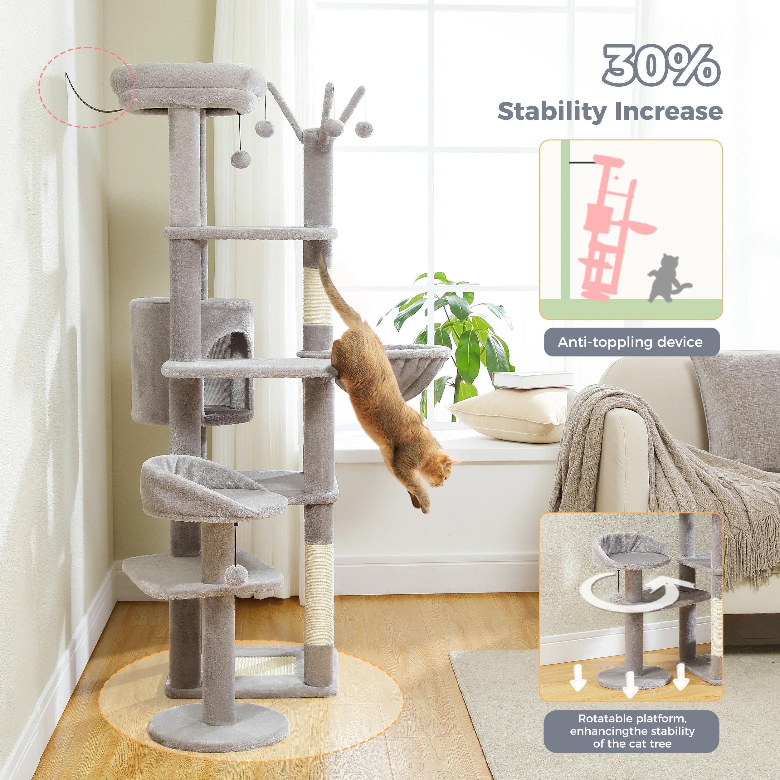 Multi-Level Cat Tree