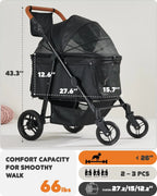 Medium Dog Stroller for Large Dogs