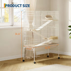 Small Animal Cage with Wheels