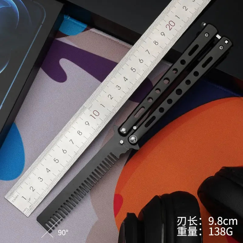 Foldable Comb Stainless Steel