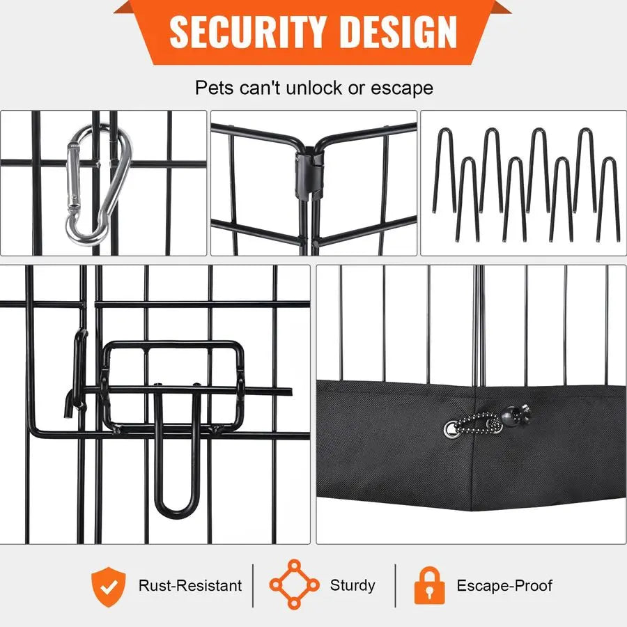 Foldable Dog Exercise Playpen