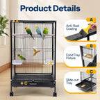 30-In Wrought Iron Bird Cage