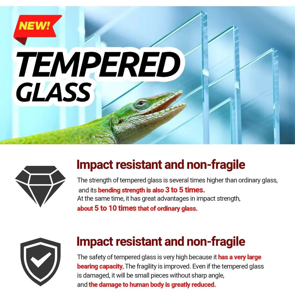Glass Extra-Long Terrarium