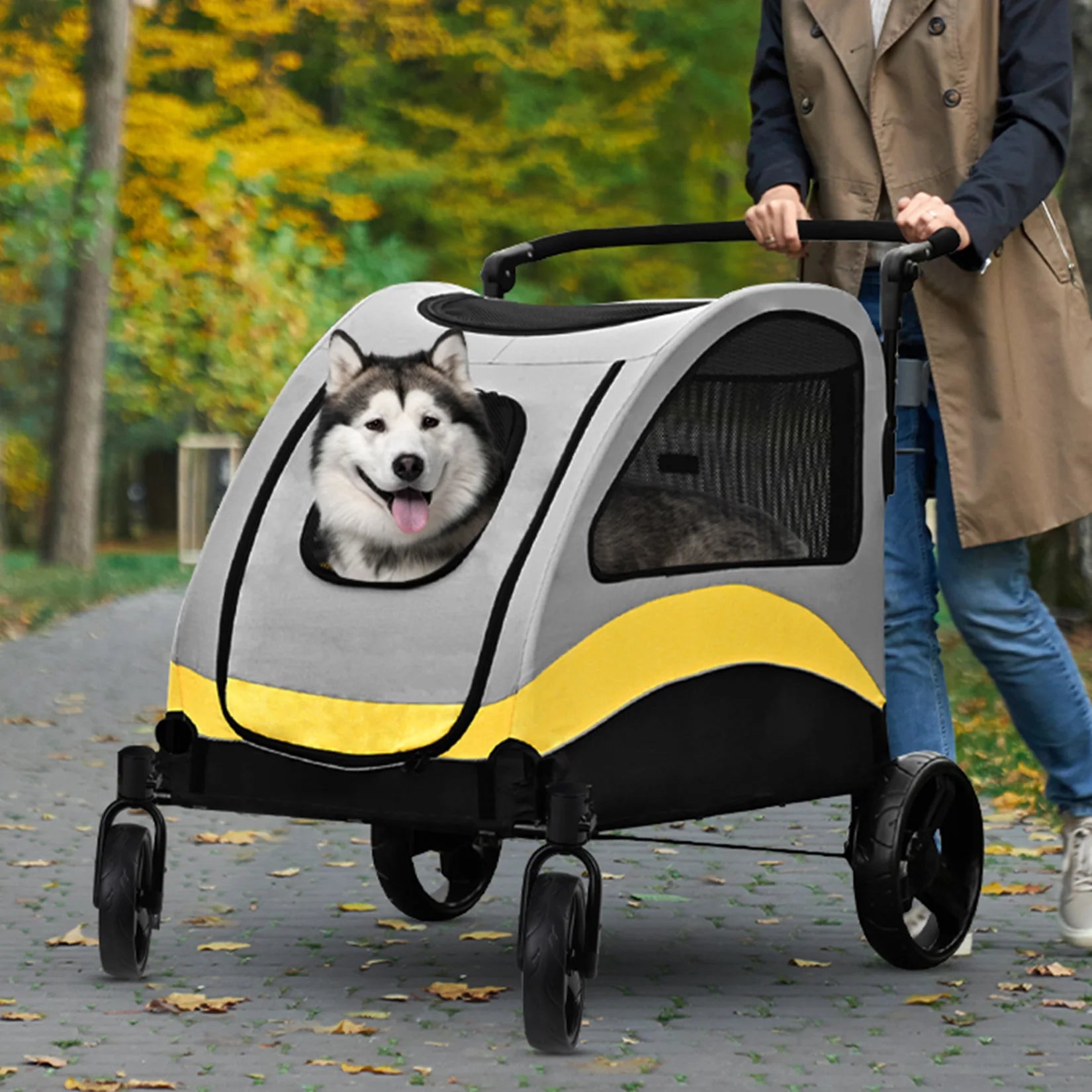 Premium Dog Stroller Pram