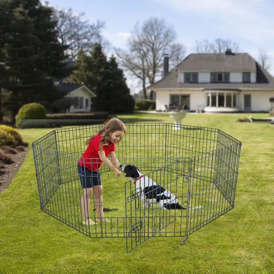 Foldable Dog Exercise Playpen