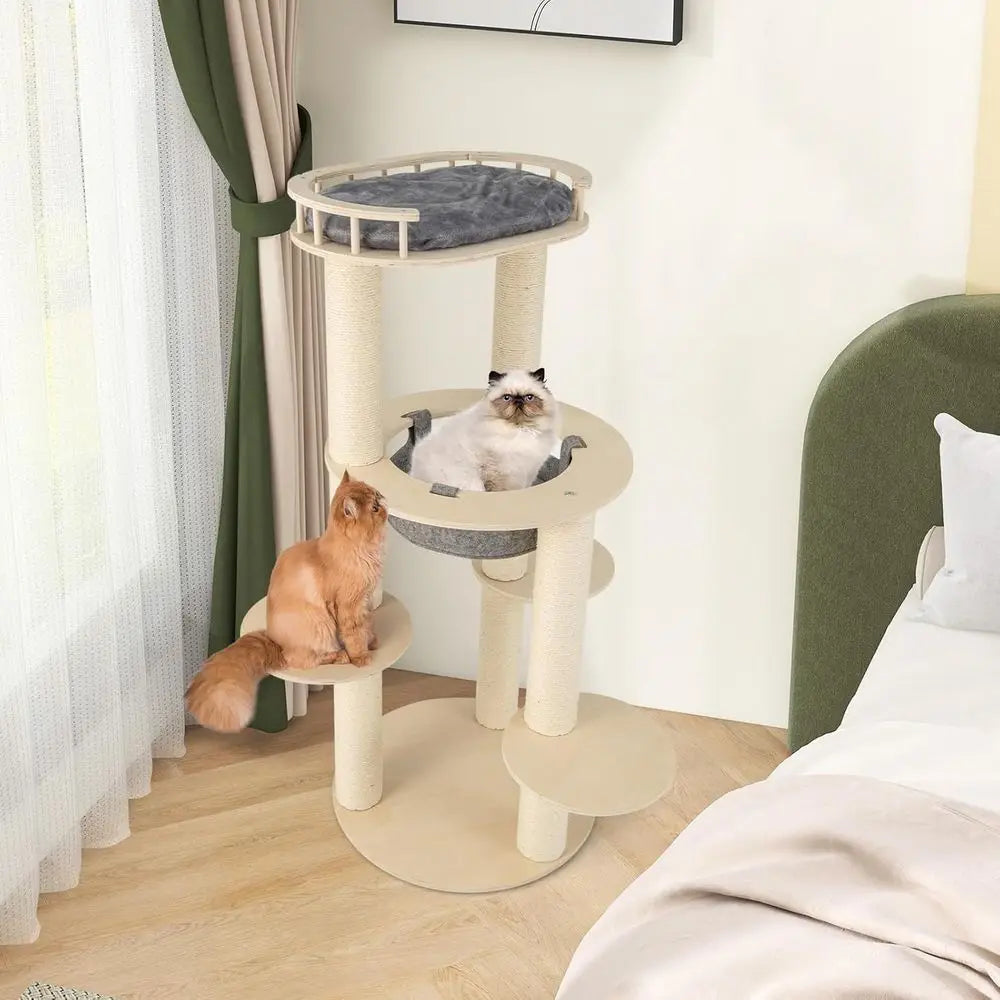 Multi-Level Cat Tower