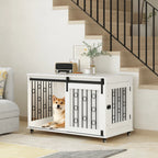 Modern Wooden Dog Crate