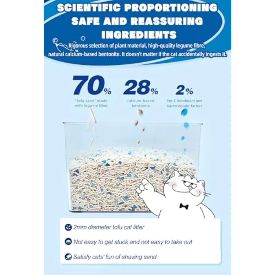 Tofu Cat Litter for Odor Control