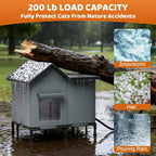 Insulated Heated Cat House