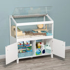 Hamster Cage with Storage Cabinet