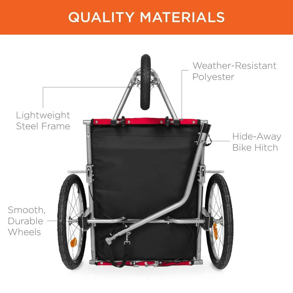 2in1 Dog Bike Trailer
