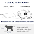 Heavy Duty Pet Sofa Large