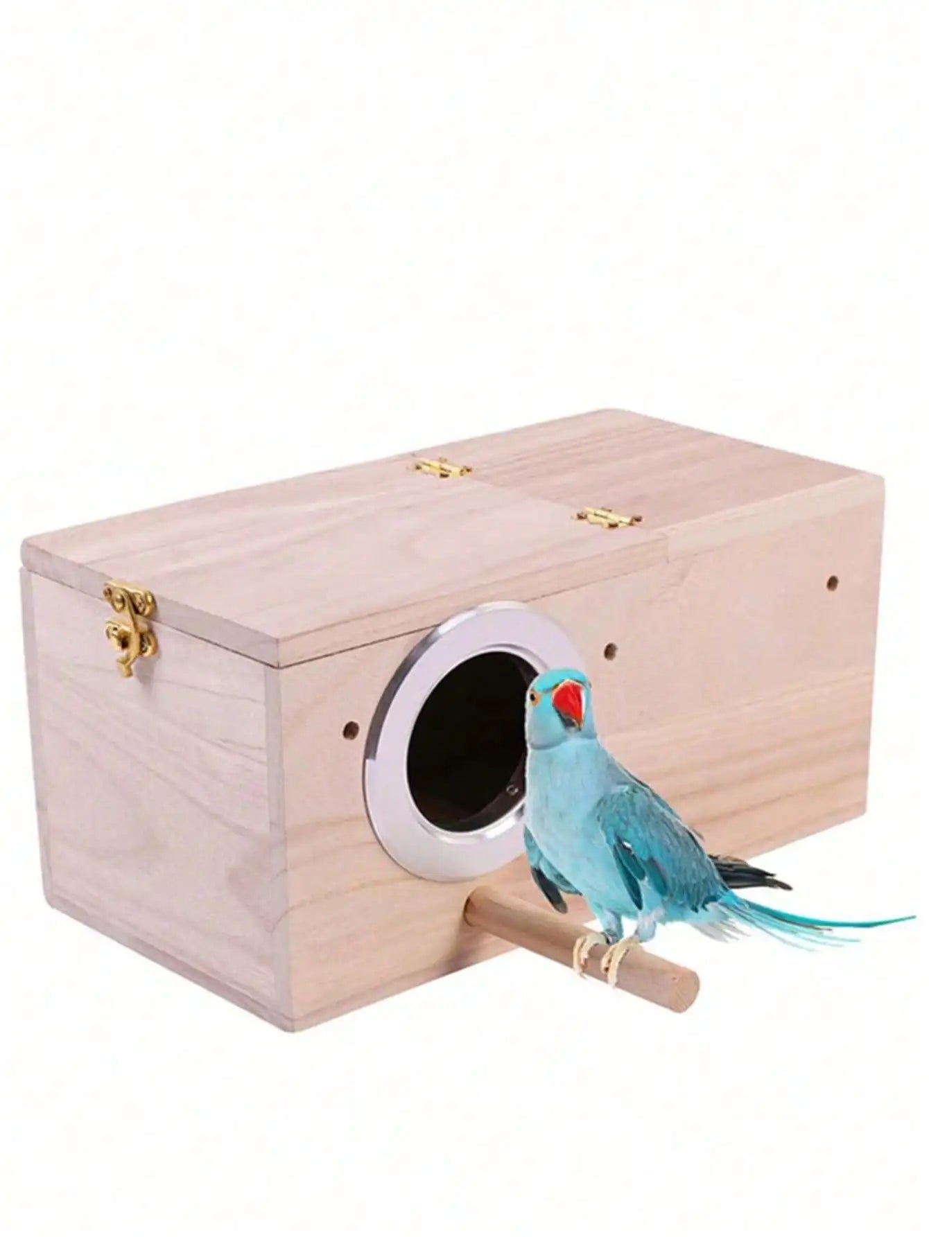 Parakeet Nest Box Bird House