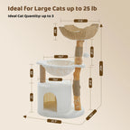 Solid Wood Cat Tree