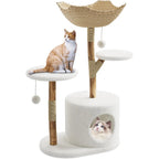Wood Modern Cat Tree Tower