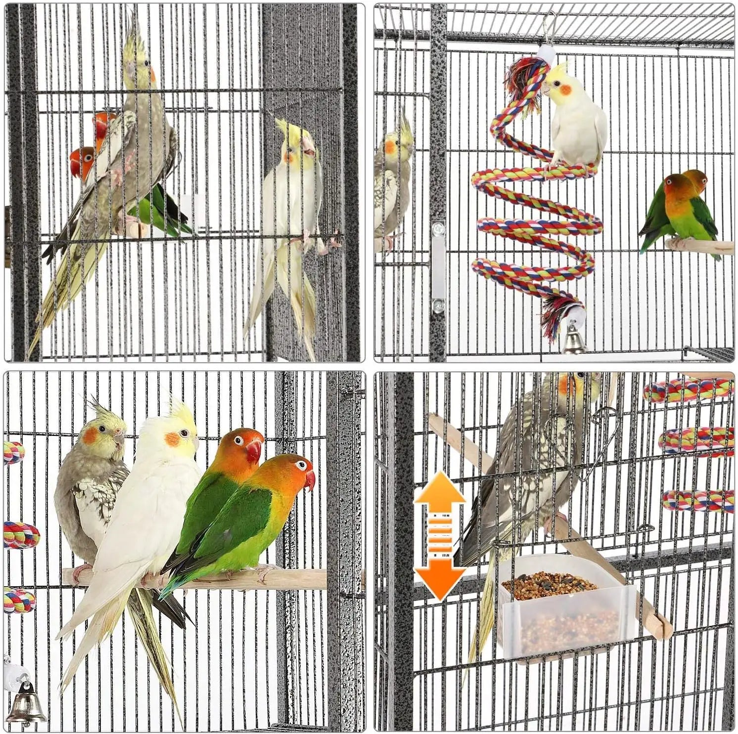 69 XL Large Metal Bird Cage