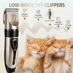 USB pet grooming tool set