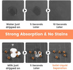 S,M,L absorbent Pet Feeding Mat