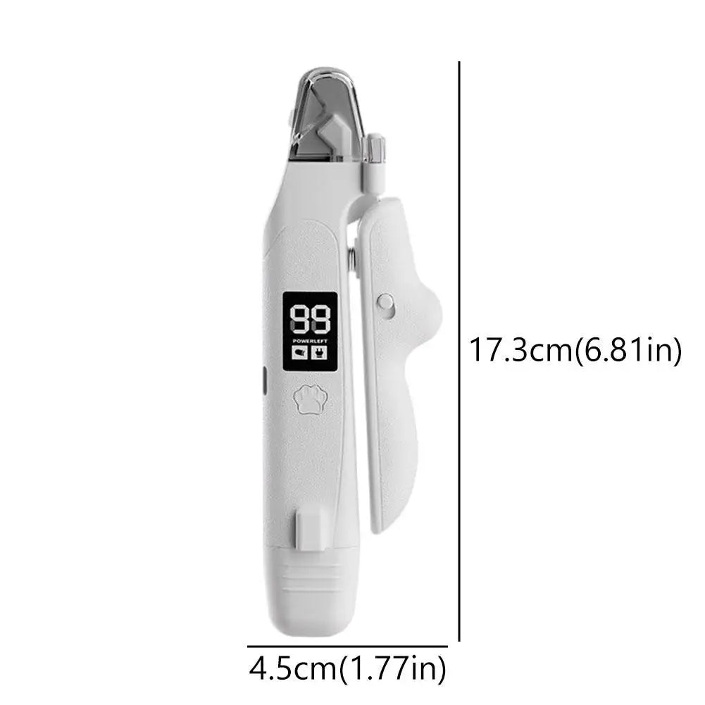 Professional Pet Nail Clipper With LED Light