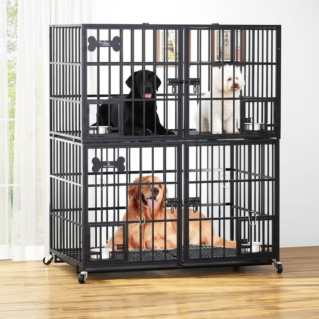 Double Dog Heavy Duty Metal Crate