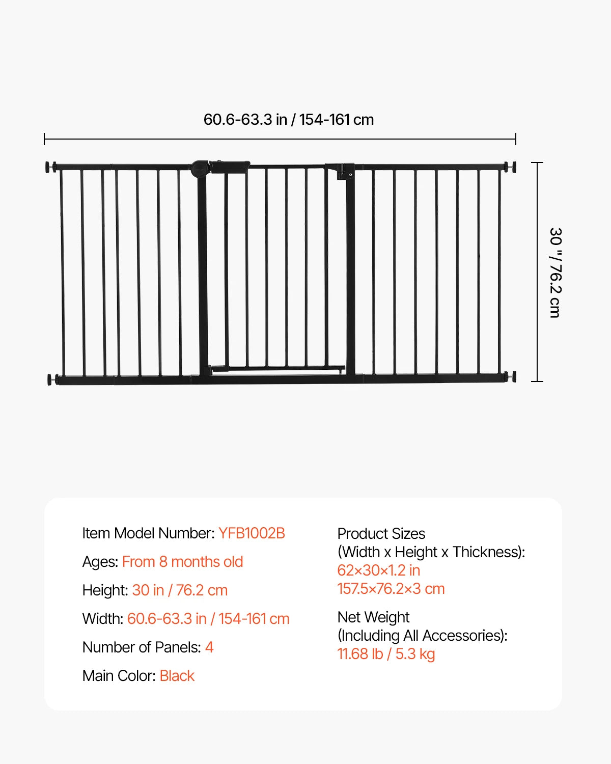 Baby Gate Dog Gate