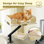 Cat Desk Bed, 360° Rotatable
