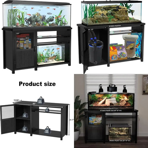 "Durable Frame Aquarium Stand