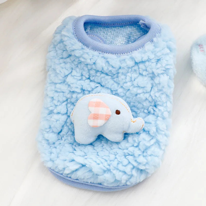 Newborn Cat Kitten Velvet Clothing