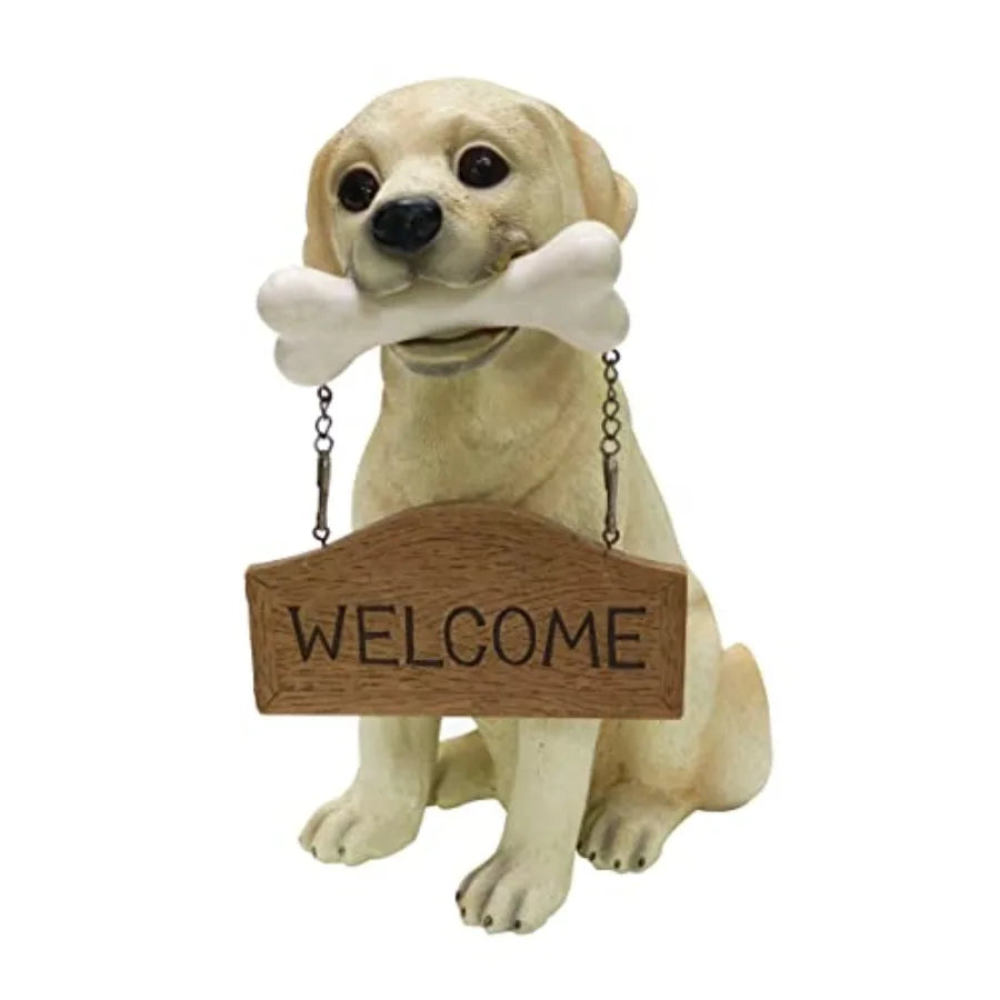 outdoor labrador retriever statue