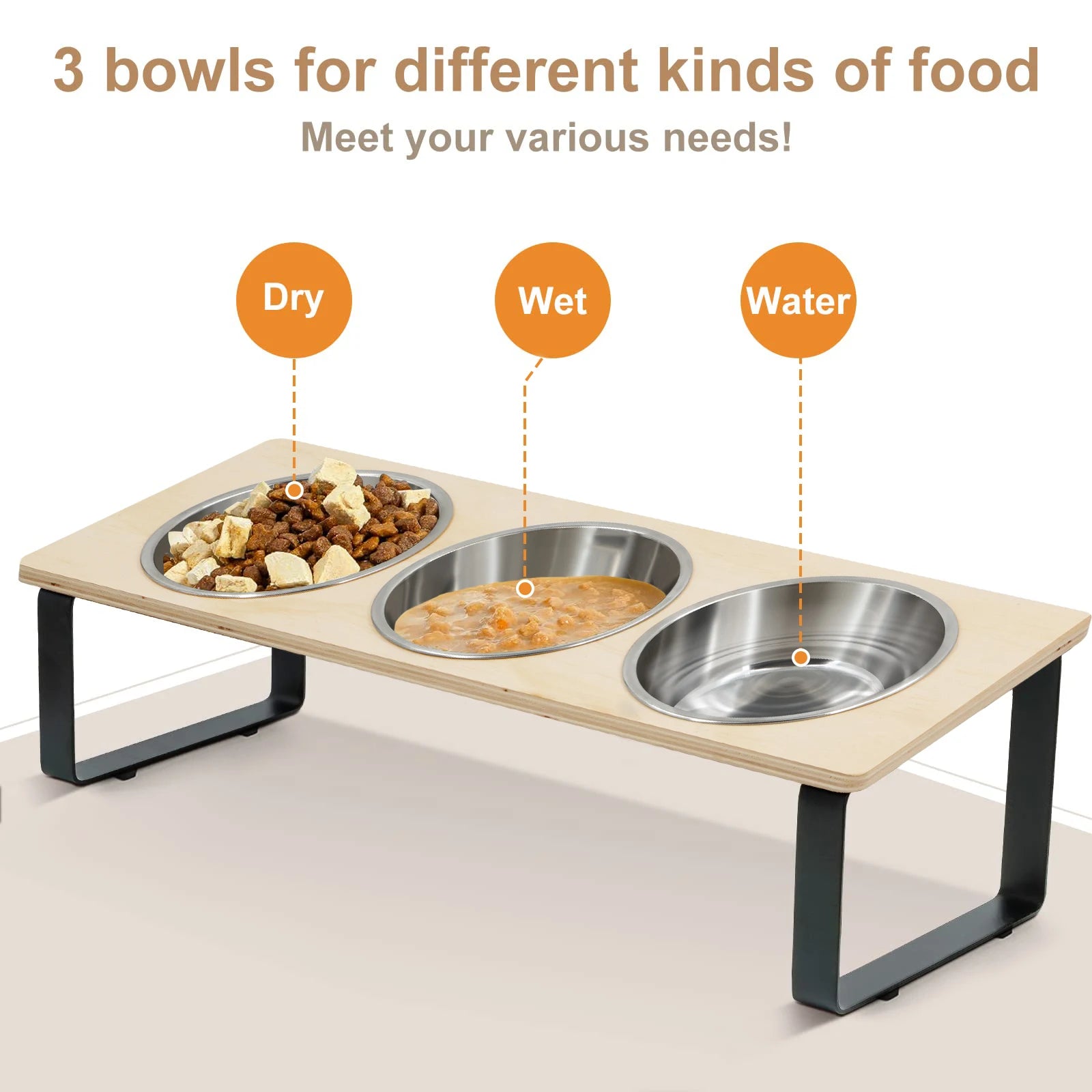 Elevated Cat Bowls