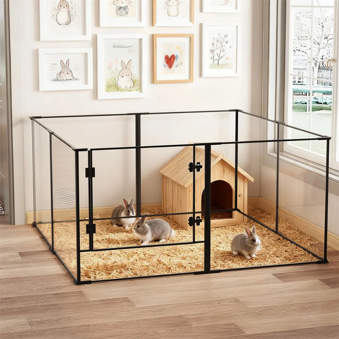 Acrylic Dog Playpen