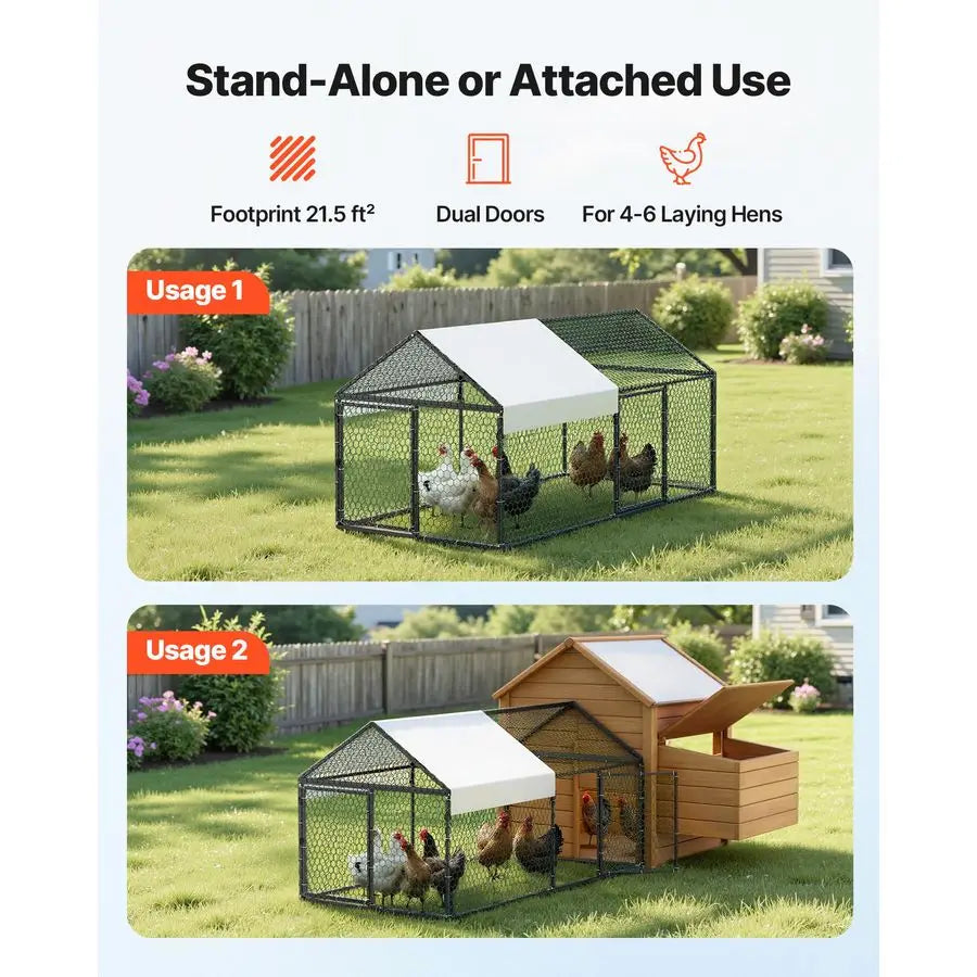 Metal Chicken Coop